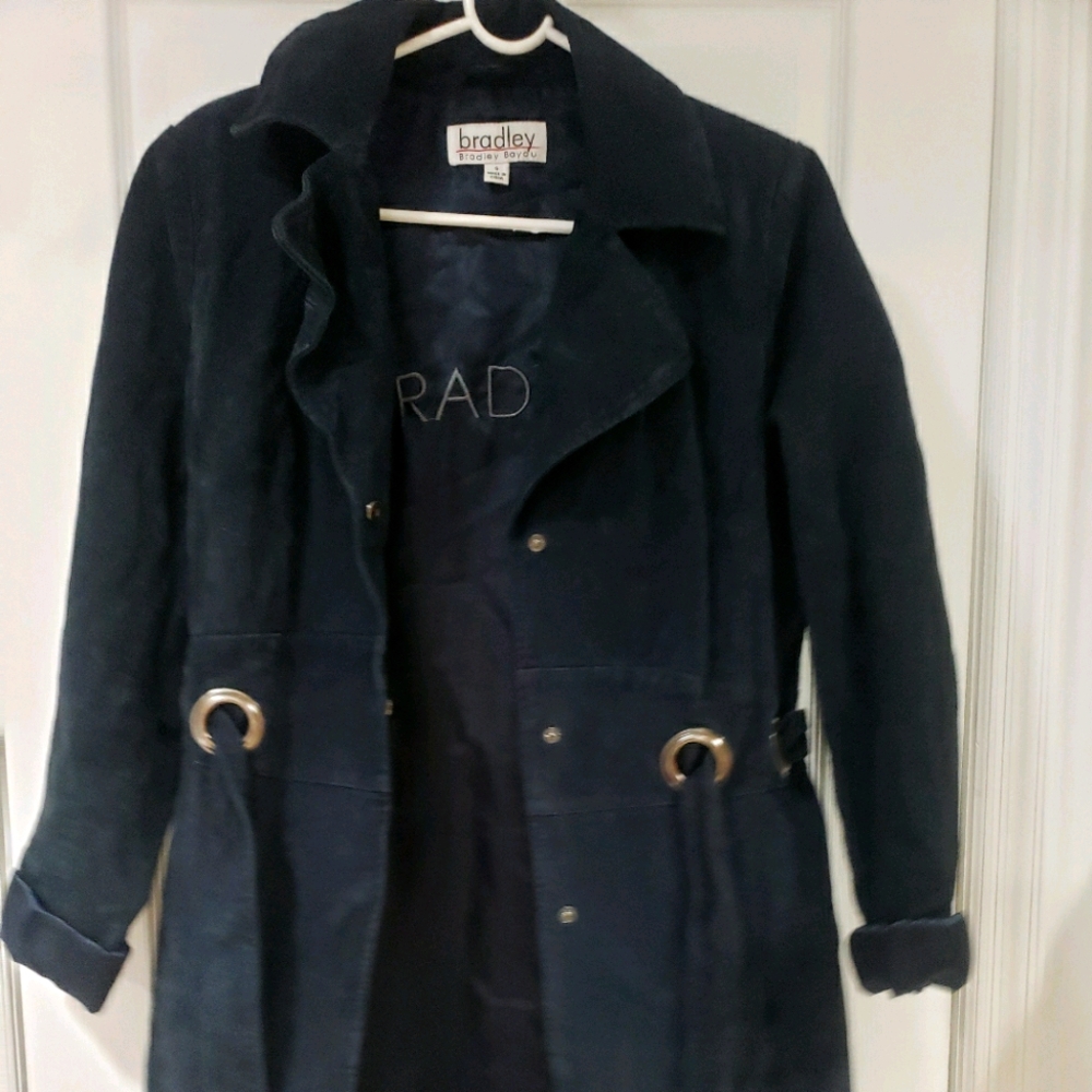 Bradley leather coats.